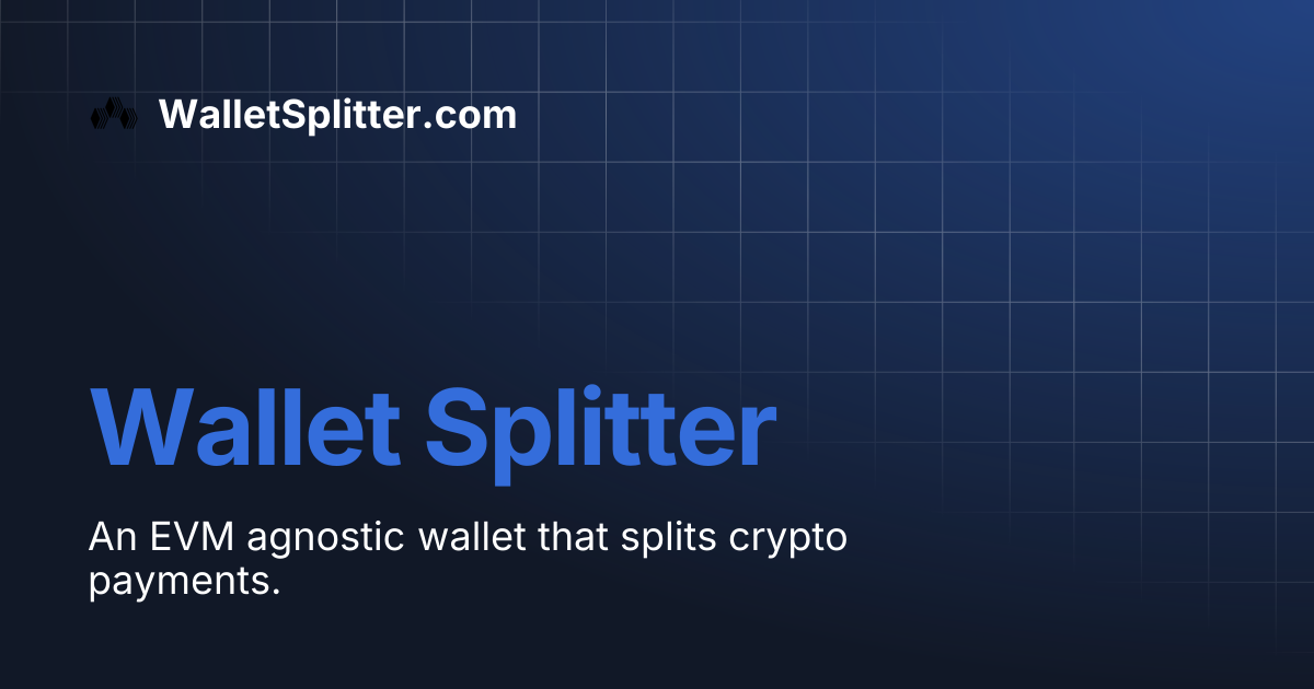 Wallet Splitter | WalletSplitter.com